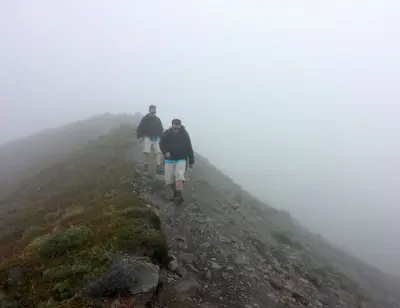 Bob and Karl descending - Flickr - brewbooks