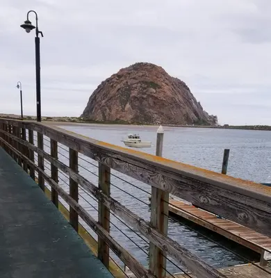 Morro Rock at Morro Bay