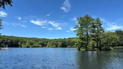 Lake at Mattatuck Scout Reservation