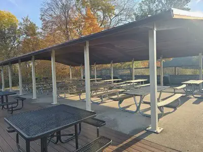 Overlook picnic shelter (brookville lake)