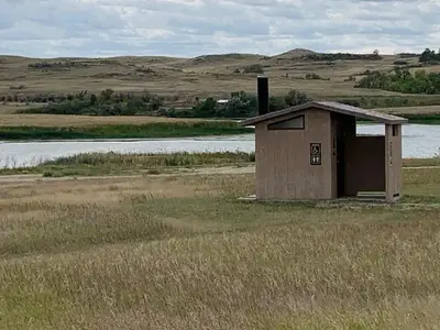 Vault toilet