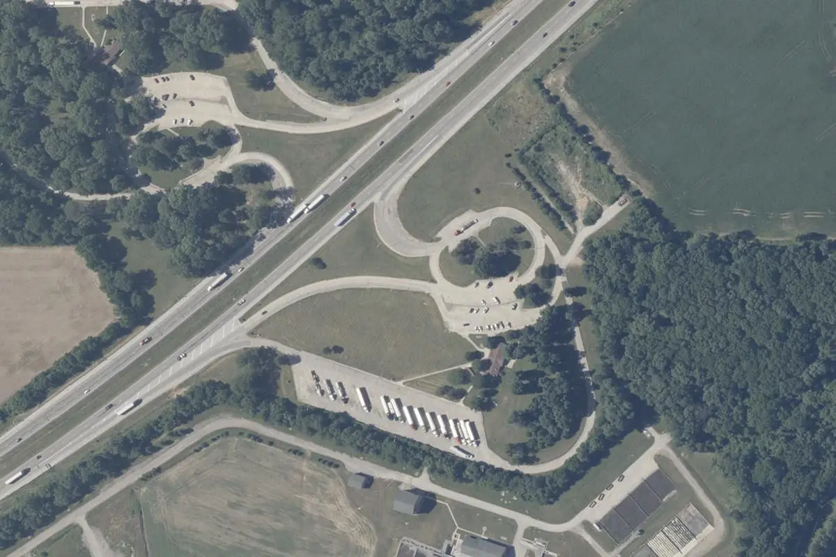 Aerial view