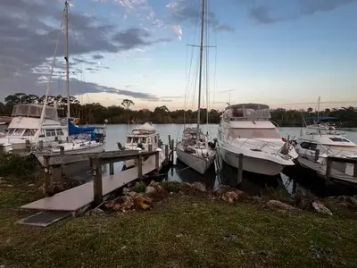 Boat Slips at Saint Lucie