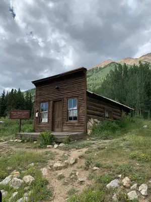 School House in the Winfield Mining Camp