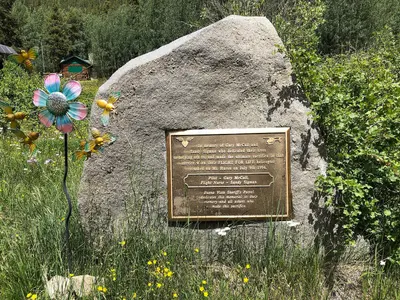 Memorial in Winfield Colorado (near Huron Peak) for Flight for Life helicopter crash victims (48458678676)