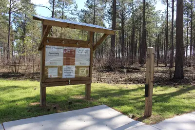Archery Range signage, Paradise PFA