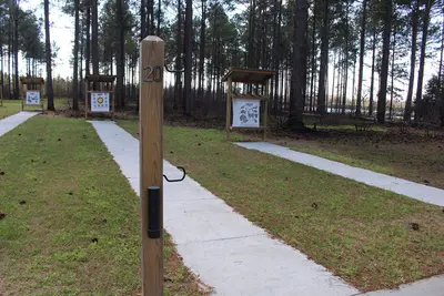 20ft target at Archery Range, Paradise PFA