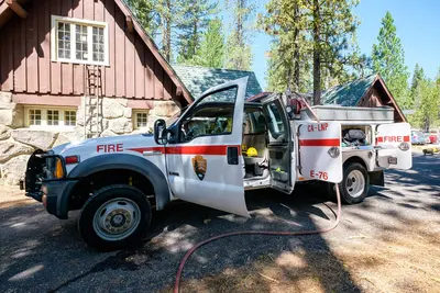 Fire Truck at the Discovery Center (28844086771)