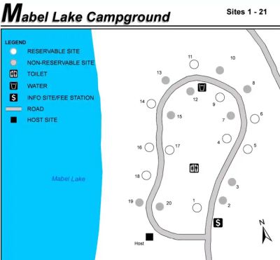 Mabel Lake -USFS