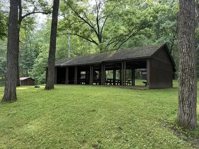 Clearwater Picnic Pavilion Sideview