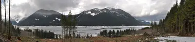 Wahleach Lake panorama