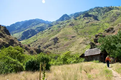 Hells Canyon homestead - panoramio
