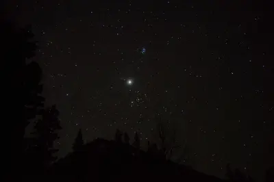 Chilliwack Lake night sky