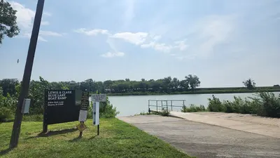 Lewis & Clark Blue Lank Boat Ramp