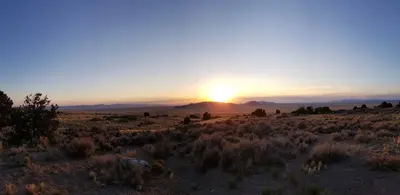 20200807 202406 Panoramic photo of a Utah desert landscape near sunset 2020-08-07
