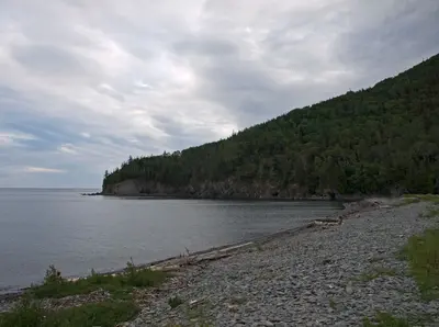 Gaspé View from Belvédère de l'Anse-de-l'étang to the north