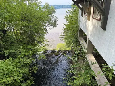 Chute du ruisseau Saint-Claude Beaumont (01)