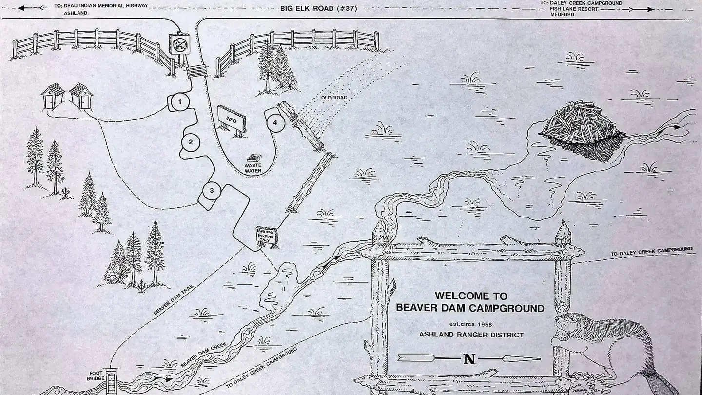 Map of Group Camp