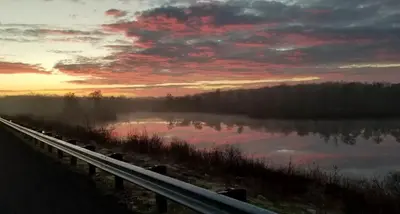 Kiamichi Park sunrise