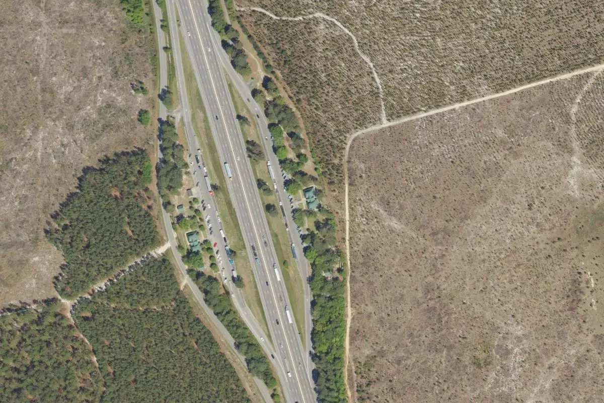 Aerial view