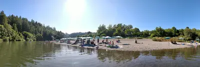 Johnson's Beach guerneville Russian River California
