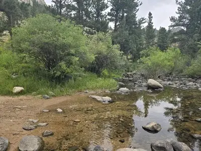 LaBonte Creek at trail crossing
