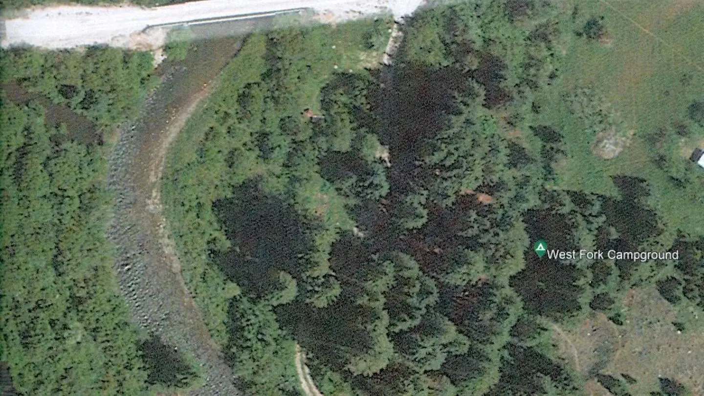 West Fork Madison CG google earth view
