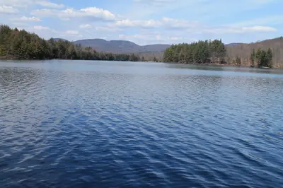 Woods Lake by Upper Benson NY