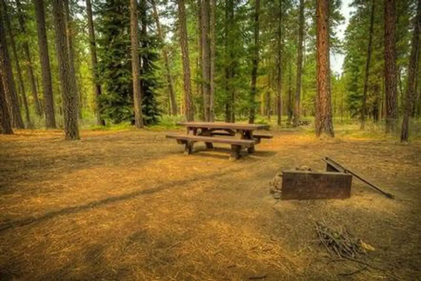 Riverside campground