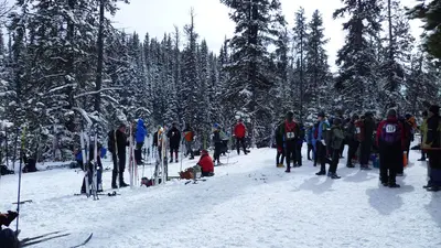 Hog Loppet 2011 Mission Ridge to Blewett Pass -Haney Meadow Lunch Break