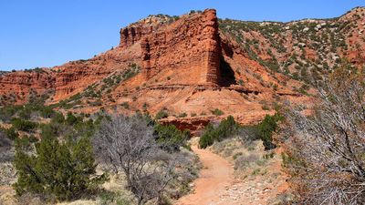 Upper South Prong Trail Caprock Canyons SP Texas 2023