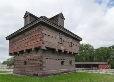 Blockhouse - Fort Kent, Maine, USA - September 25, 2023 01