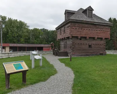 Blockhouse - Fort Kent, Maine, USA - September 25, 2023 02