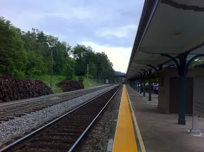 White Sulphur Springs WV Amtrak station 3