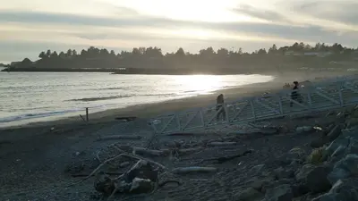 Harbor, Oregon, beach