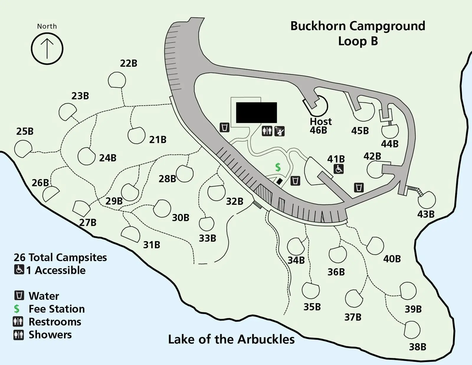 Buckhorn Loop B Map