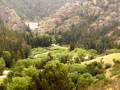 Cimarron River valley