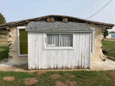 Grassy Butte North Dakota Post Office, located on Museum Avenue at US Hwy 85