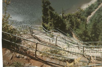 Catwalks up Beacon Rock