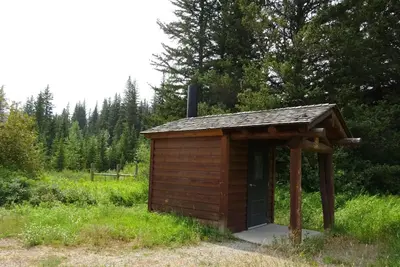 West Boulder outhouse
