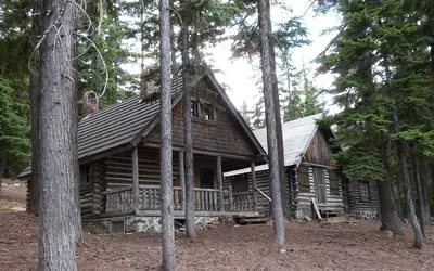Odd Fellows Cabins Paulina Lake - Newberry NVM Oregon