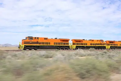 Newly repainted A&C C44-9Ws 4402, 4401, and 4403