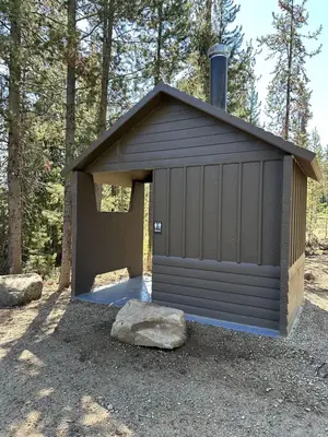 Vault toilet