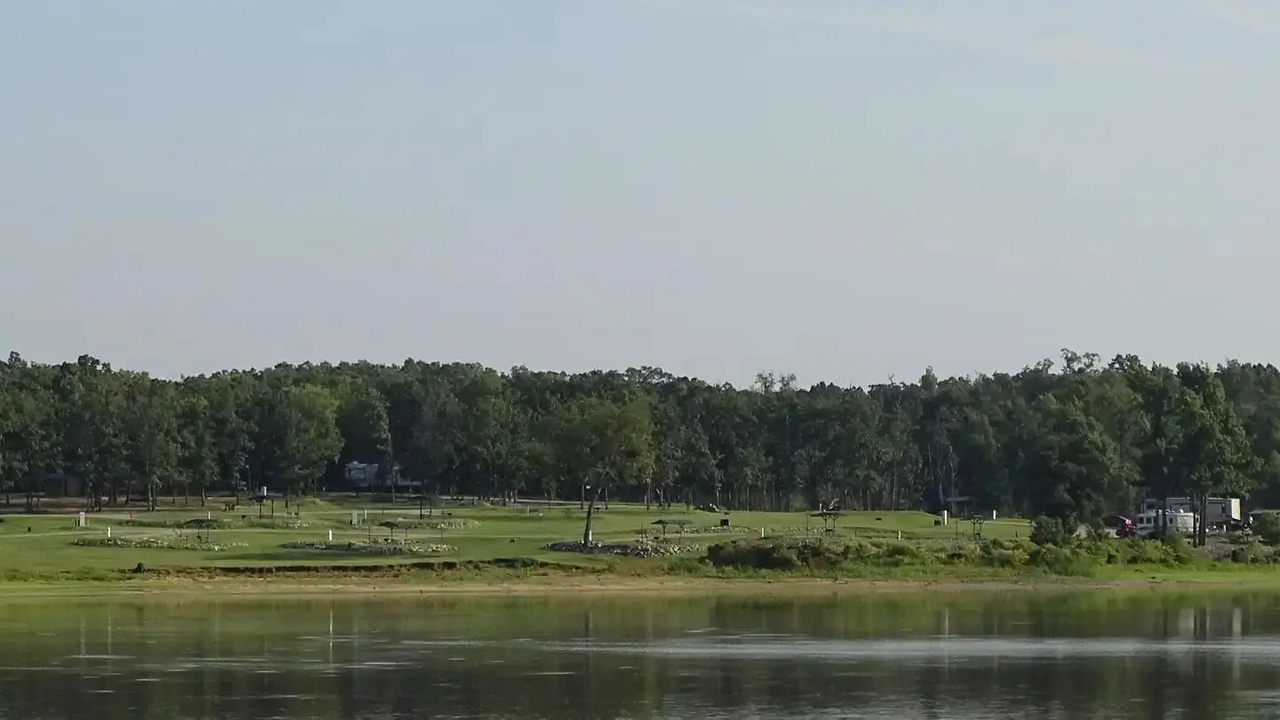 Virgil Point lakeside camping