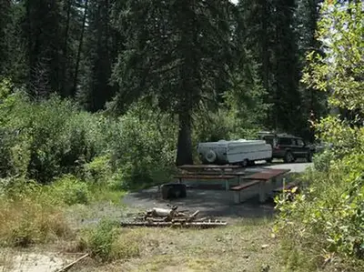 EVERGREEN CAMPGROUND - occupied site