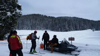 Hog Loppet 2011 Mission Ridge to Blewett Pass - Haney Meadow checkpoint