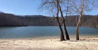 Youghiogheny River Lake Mill Run Beach and Boat Launch