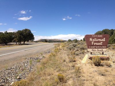 2014-09-08 12 53 23 View west along U.S. Route 50 about 31.2 miles east of the Churchill County line at Bob Scott Summit, Nevada