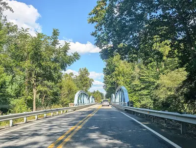 Lickdale Road eb bridge over Swatara Creek, Lickdale, PA, Sept. 2025