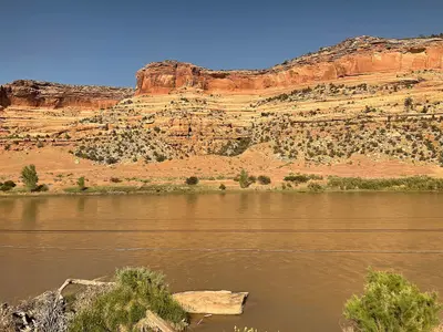 McInnis Canyons National Conservation Area seen from California Zephyr - June 2022 - Sarah Stierch 02